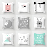 Cartoon Printed Pillowcase