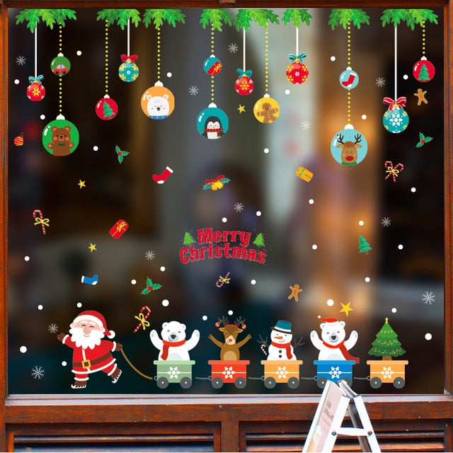 Merry Christmas Wall Stickers