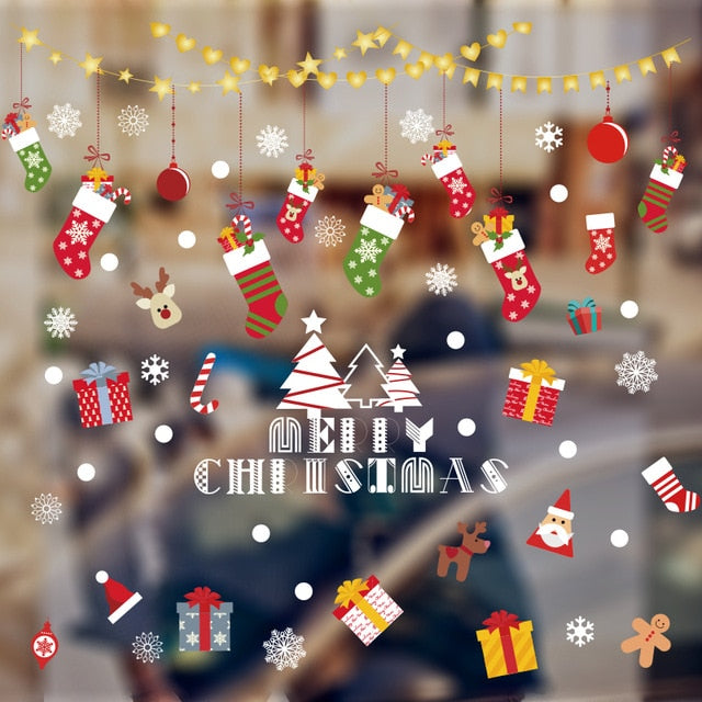 Merry Christmas Wall Stickers