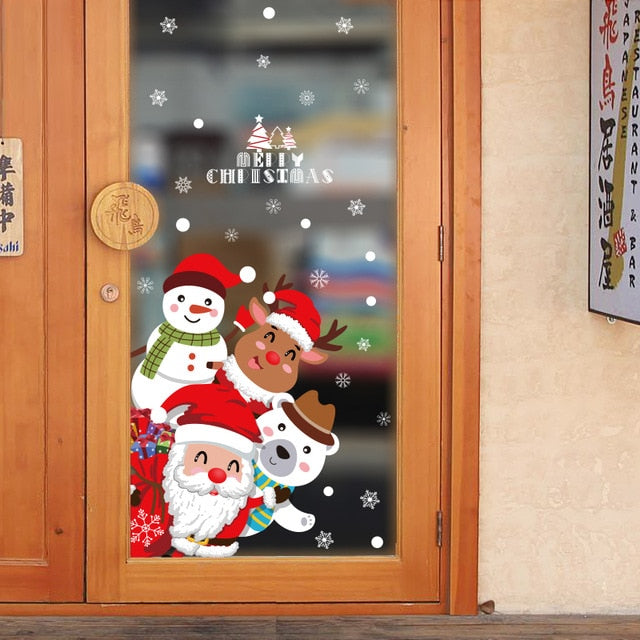 Merry Christmas Wall Stickers