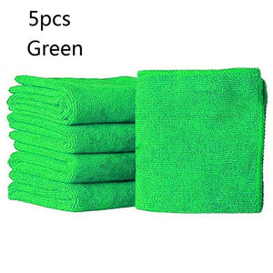 5Pcs Microfibre Cleaning Cloth