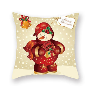 Christmas Red Pillow Case