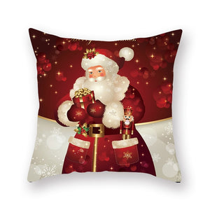 Christmas Red Pillow Case