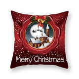 Christmas Red Pillow Case