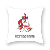 Christmas Red Pillow Case