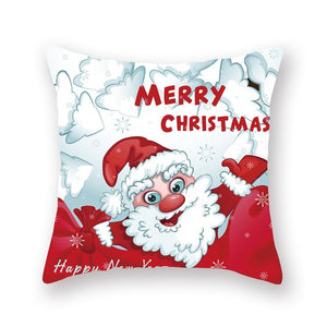 Christmas Red Pillow Case