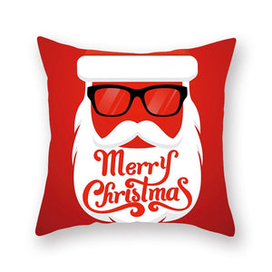 Christmas Red Pillow Case