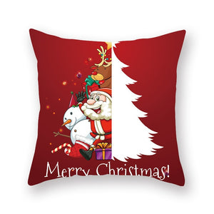 Christmas Red Pillow Case