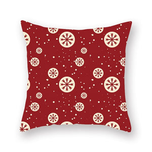 Christmas Red Pillow Case