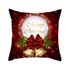 Christmas Red Pillow Case