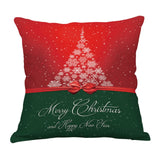 Christmas Red Pillow Case