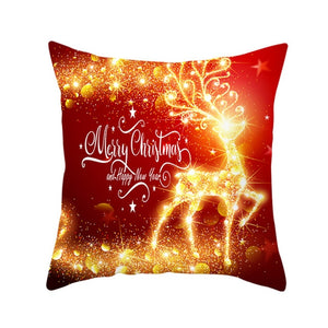 Christmas Red Pillow Case