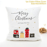 Merry Christmas Throw Pillow Covers