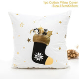 Merry Christmas Throw Pillow Covers