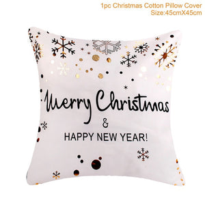 Merry Christmas Throw Pillow Covers