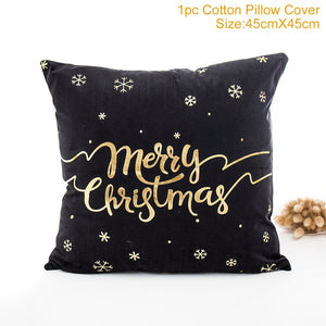 Merry Christmas Throw Pillow Covers