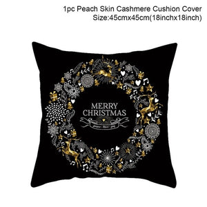 Merry Christmas Throw Pillow Covers