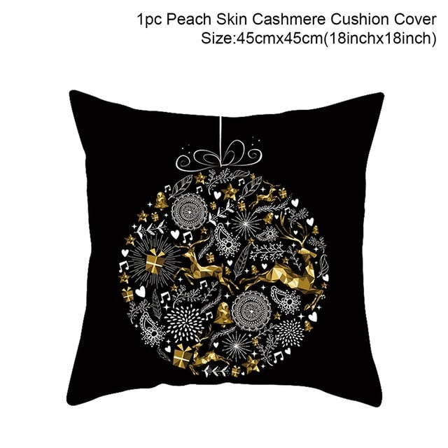 Merry Christmas Throw Pillow Covers