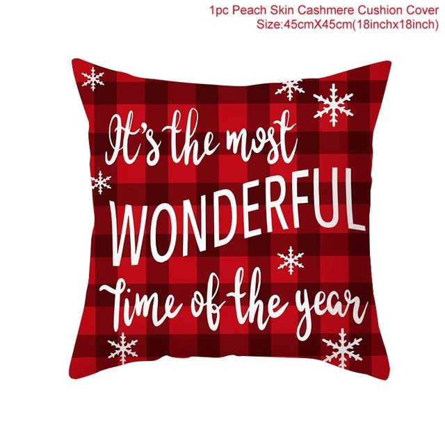 45x45cm Christmas Pillowcase