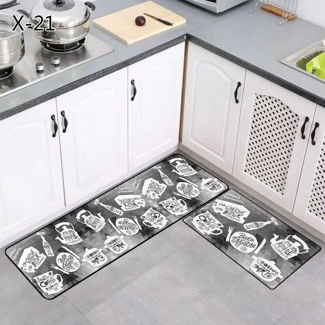 Water Absorbent Kitchen Rug