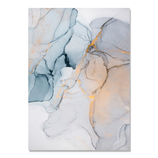 Decorative Marble Canvas Painting