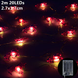 10 LED Christmas Tree Lights