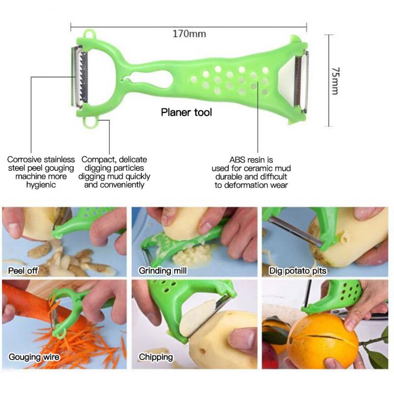 17*7.5cm Stainless Steel Peeler